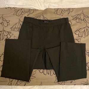 Lafayette 148 New York Grey Elastic Trousers